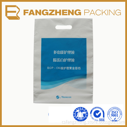 professional manufacturer bespoke hot sale die cut handle plastic polythene bags
Quality Choice